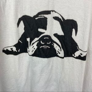 🌴American Apparel Dog T-shirt Size Large